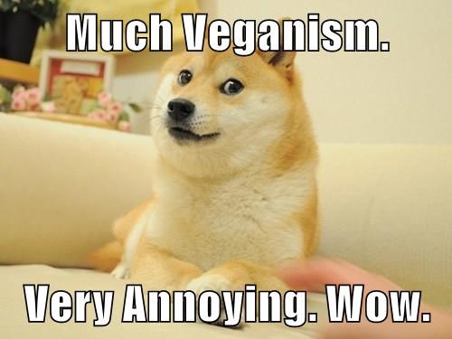 much veganism